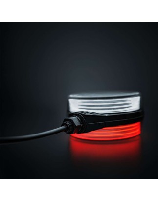 Spaanse Lamp - Strands - FOR9T - 4.3" - 10.9cm - Smoke - Wit/Amber/Rood - 12V-36V
