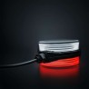 Spansk lampa - Strands - FOR9T - 4.3" - 10.9cm - Smoke - Vit/Bärnsten/Röd - 12V-36V -