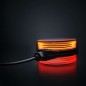 Spanish Light - Strands - FOR9T - 4.3" - 10.9cm - Smoke - White/Amber/Red - 12V-36V Spanish Light - Strands - FOR9T - 4.3" - 10.9cm - Smoke - White/Amber/Red - 12V-36V
