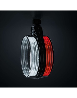 Spanische Lampe - Strands - FOR9T - 4.3" - 10.9cm - Smoke - Weiß/Amber/Rot - 12V-36V