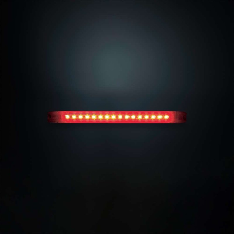 Achterlicht - Strands - 13.1" - 33.3cm - Rood - Rem - 12V