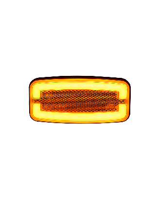 Marker Light - Horpol - HOR 116 - Neon - 4.4" - 11.1cm - Amber - 12V-24V