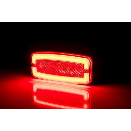 Markeringsljus - Horpol - HOR 116 - Neon - 4.4" - 11.1cm - Röd - 12V-24V