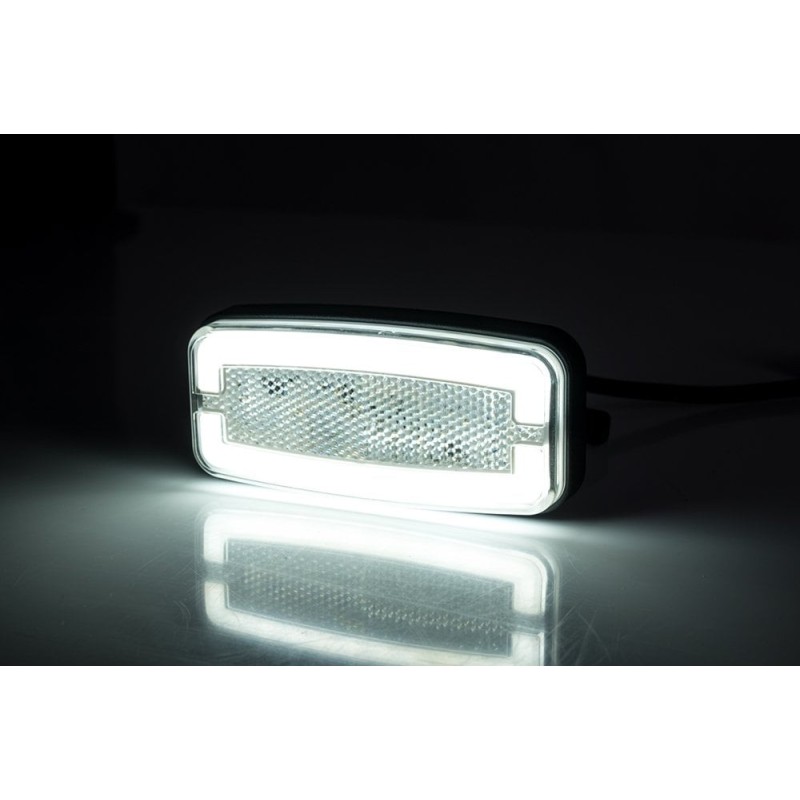 Begrenzungsleuchte - Horpol - HOR 116 - Neon - 4.4" - 11.1cm - Klar - Xenon Weiß - 12V-24V Begrenzungsleuchte - Horpol - HOR 116 - Neon - 4.4" - 11.1cm - Klar - Xenon Weiß - 12V-24V