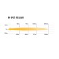 LED-ramp - Lazer - RP - 4.3" - 10.8cm - Gul - Spot