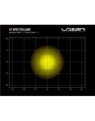 LED Lightbar - Lazer - RP - 4.3" - 10.8cm - Gelb - Spot