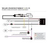 LED-ramp - Lazer - Carbon 6 - 12.4" - 31.5cm - Gen3 - Vit/Gul - Spot