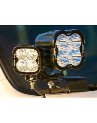 Montage - Lazer - A-Säule - Verlängerungshalterung für zwei Lampen - Set von 2