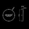 Protective cover - Strands - Siberia XP - 7 - 7.2" - 18.3cm - Smoke