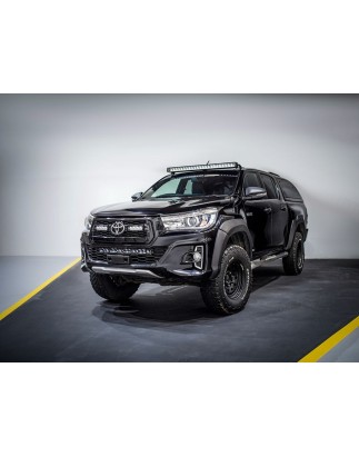 Montering - Lazer - Bil utan takreling - Svart - Set - Toyota - Hilux - 2015+