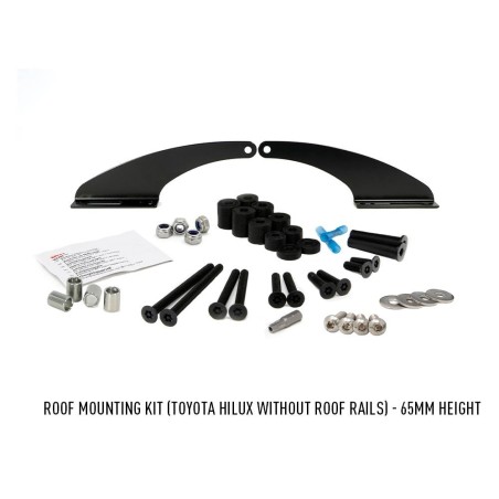 Montering - Lazer - Bil utan takreling - Svart - Set - Toyota - Hilux - 2015+