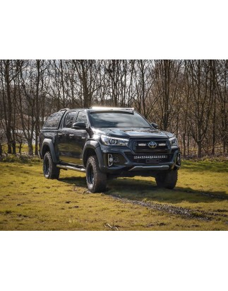 Mounting - Lazer - Car without roofrails - Black - Set - Toyota - Hilux - 2015+