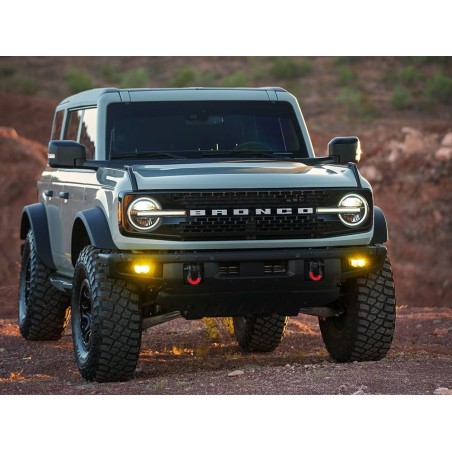 Belysningspaket - Lazer - Carbon 2 - Gult halvljus - Set - Ford - Bronco - Modulär stötfångare med originaldimstrålkastare - 2022+