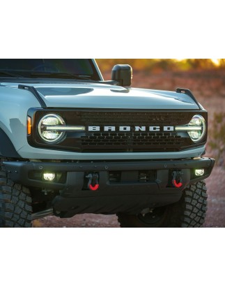 Belysningspaket - Lazer - Carbon 2 - Gult halvljus - Set - Ford - Bronco - Modulär stötfångare med originaldimstrålkastare - 2022+