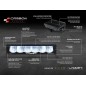 Lighting kit - Lazer - Carbon 2 - Yellow dip - Set - Ford - Bronco - Modular bumper - 2022+