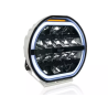 Driving light - W-Light - Fury - 8.3" - 21cm - White - Position light White/Amber - 1 flash pattern - Driving