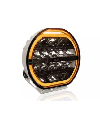 Driving light - W-Light - Fury - 8.3" - 21cm - White - Position light White/Amber - 1 flash pattern - Driving