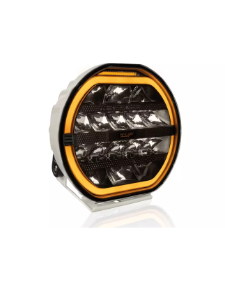 Driving light - W-Light - Fury - 8.3" - 21cm - White - Position light White/Amber - 1 flash pattern - Driving