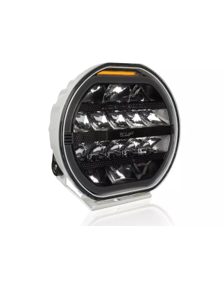 Verstraler - W-Light - Fury - 8.3" - 21cm - Wit - Positielicht Wit/Amber - 1 flitspatroon - Driving