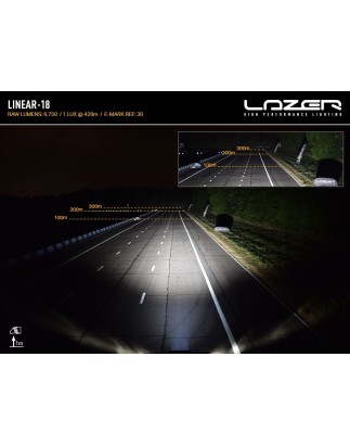 Stötfångar kit - Lazer - Linear 18 - Set - Ford - Ranger - 2016-2022