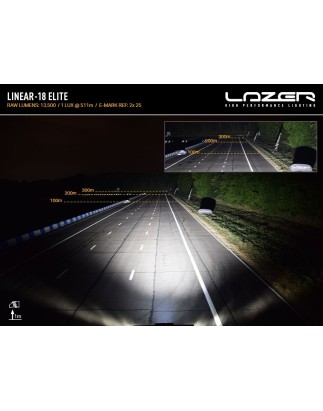 Stoßstangen-Kit - Lazer - Linear 18 - Satz - Ford - Ranger - 2016-2022