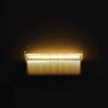 Tail light - Strands - Unity Ultra Flat - Duo - 3.5" - 9cm - Clear - Rev - Flash - 1 flash pattern - 12V-30V