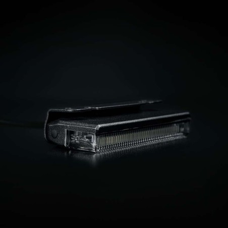 Tail light - Strands - Unity Ultra Flat - Duo - 3.5" - 9cm - Clear - Rev - Flash - 1 flash pattern - 12V-30V