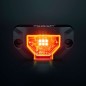 Work light - Strands - Unity Rock Light - 2.9" - 7.4cm - Flat + Slanted - Red - Work / Scene