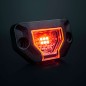 Work light - Strands - Unity Rock Light - 2.9" - 7.4cm - Flat + Slanted - Red - Work / Scene