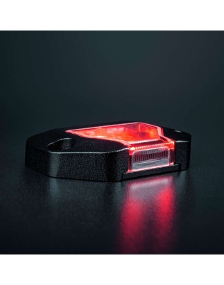 Work light - Strands - Unity Rock Light - 2.9" - 7.4cm - Flat + Slanted - Red - Work / Scene