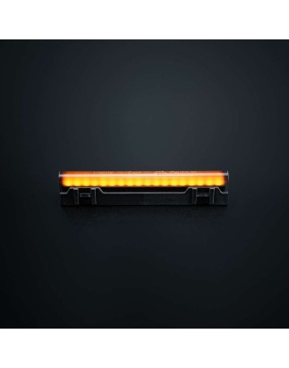 Marker Light - Strands - Freedom Dark Line - 4.9" - 12.5cm - Smoke - Amber - 12V-30V