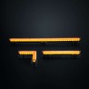 Markeringslicht - Strands - Freedom Dark Line - 4.9" - 12.5cm - Smoke - Amber - 12V-30V