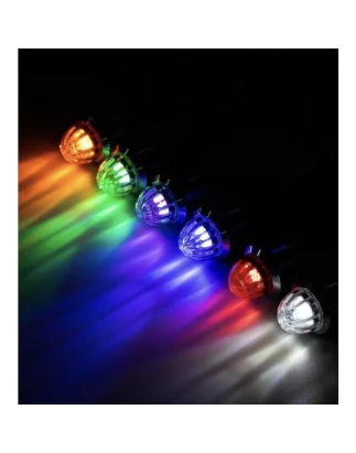 Interior lighting - Omnius - Mini Melon - Chroom - 1.6" - 4cm - Amber - 12V-24V