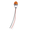 Invändig belysning - Omnius - Mini Melon - Chroom - 1.6" - 4cm - Blå - 12V-24V -