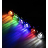 Invändig belysning - Omnius - Mini Melon - Chroom - 1.6" - 4cm - Blå - 12V-24V -