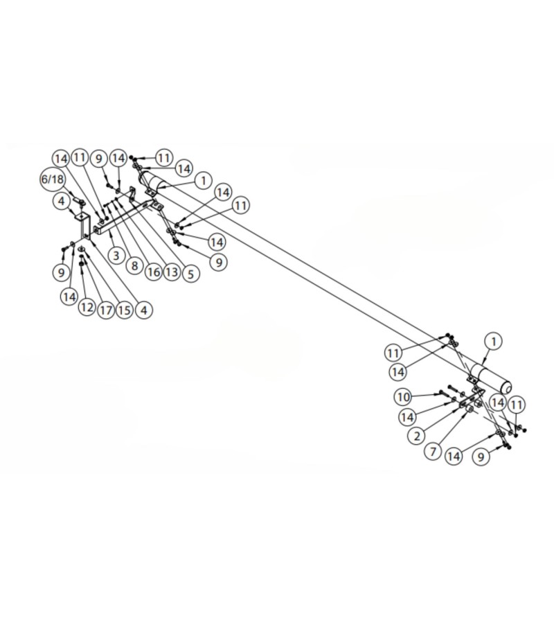 copy of Sidebars - Metec - Brace-it Model Specific Installation Kit - Black - Kit - 81873071