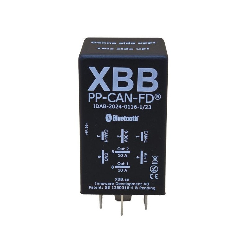 Elektra - XBB - PP-CAN-FD - CanBus Interface - 12V-36V Elektra - XBB - PP-CAN-FD - CanBus Interface - 12V-36V