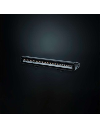 LED Warning lightbar - Strands - Siberia Low Rider - 10 - 10.8" - 27.5cm - Clear - Position light White/Red/Amber - 4 flash patterns - Amber - 12V-30V