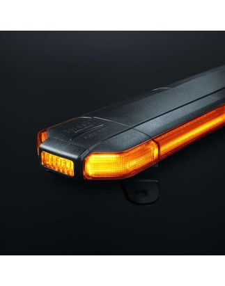 LED Warning lightbar - Strands - Cruise Light 1200 - 48.4" - 122.9cm - Clear - 13 flash patterns - Amber - R65-2 - 12V-30V