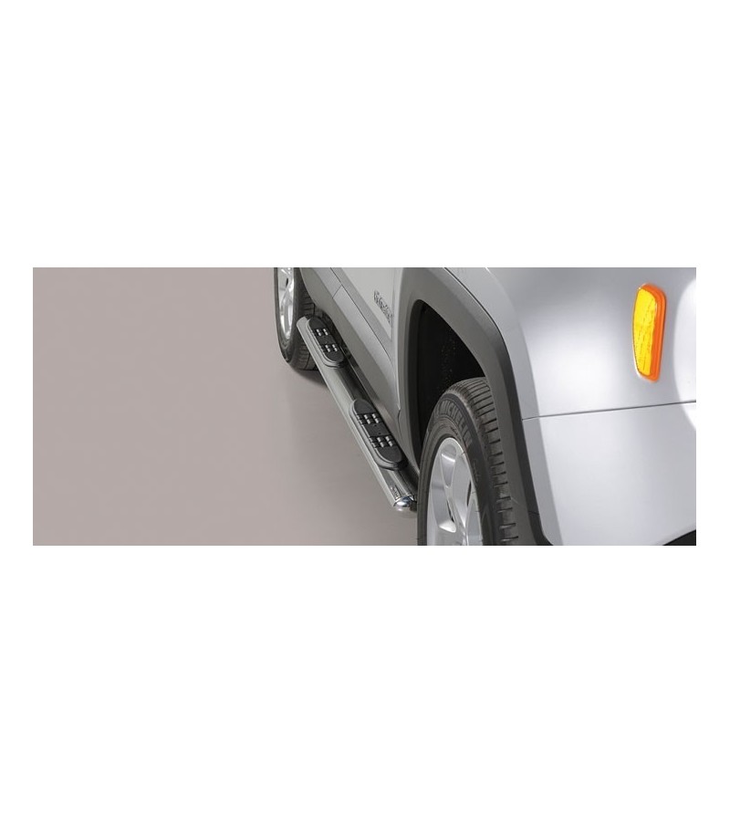 Renegade Trailhawk 14- Oval grand Pedana (Oval Side Bars with steps) Inox - GPO/376/IX - Sidebar / Sidestep - Verstralershop Renegade Trailhawk 14- Oval grand Pedana (Oval Side Bars with steps) Inox - GPO/376/IX - Sidebar / Sidestep - Verstralershop