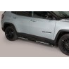 Sidebars - Misutonida - Design - Oval - Black matte - Set - Jeep - Compass - 2022+