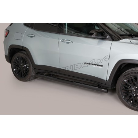 Sidebars - Misutonida - Grand Pedana - Zwart mat - Set - Jeep - Compass - 2022+