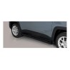 Sidorör - Misutonida - Grand Pedana - Svart Matt - Set - Jeep - Renegade - 2018+