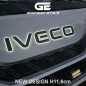 Logo lighting - Grafiden Style - Height 8.5cm - White/Amber/Red/Green/Blue - 12V-24V - Iveco - Daily