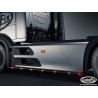 Sidebars - Lightfix - Side-Liner - LED - Black - Mercedes - Actros - L - 2500mm Cab/WB 4000 - 2025+