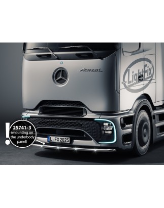 Bumperbar - Lightfix - Front-Liner - LED - Mercedes - Actros - L - 2500mm Cab - 2025+