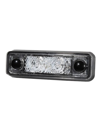 Marker Light - Ledson - Astral - 3.1" - 7.9cm - Clear - Red - 12V-24V