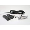 Markeringsljus - Ledson - Astral - 3.1" - 7.9cm - Klar - Röd - 12V-24V