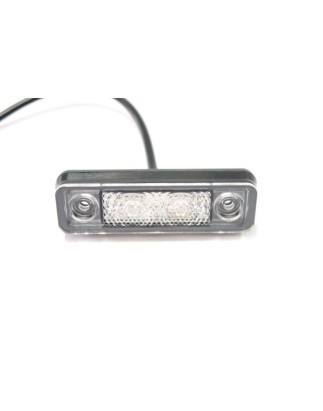 Begrenzungsleuchte - Ledson - Astral - 3.1" - 7.9cm - Klar - Rot - 12V-24V