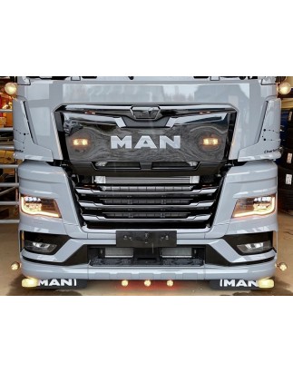 Daytime running lights - Matronics - White/Amber/Yellow - 24V - Set - MAN - 2020+
